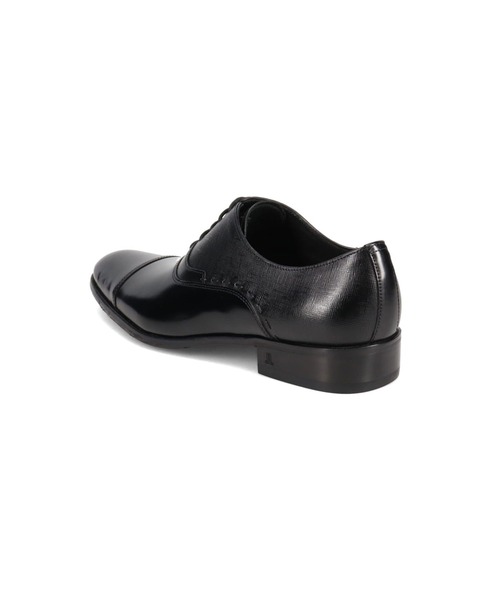「LANVIN collection」 レザーシューズ 24.5cm ブラック メンズ_画像3