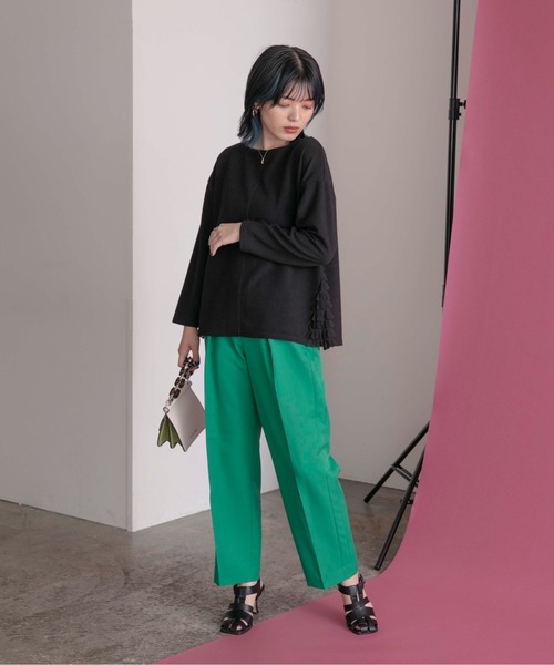 「Eimee Law」 長袖カットソー 38 ブラック レディース_画像3