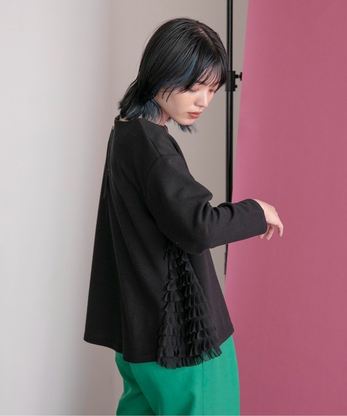 「Eimee Law」 長袖カットソー 38 ブラック レディース_画像5