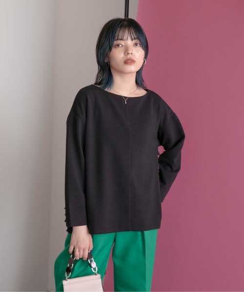 「Eimee Law」 長袖カットソー 38 ブラック レディース_画像9