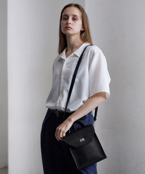 CLEL（クレイル） ショルダーバッグ 「CLEL」2way Square Shoulder Bag