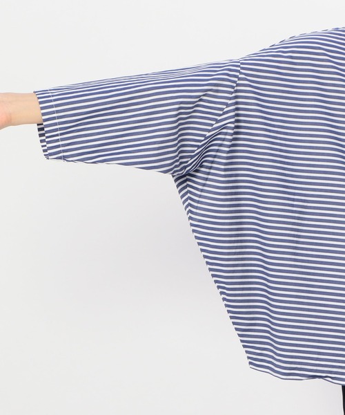 「GALLEGO DESPORTES」 長袖ブラウス ONE SIZE ブルー レディース_画像5