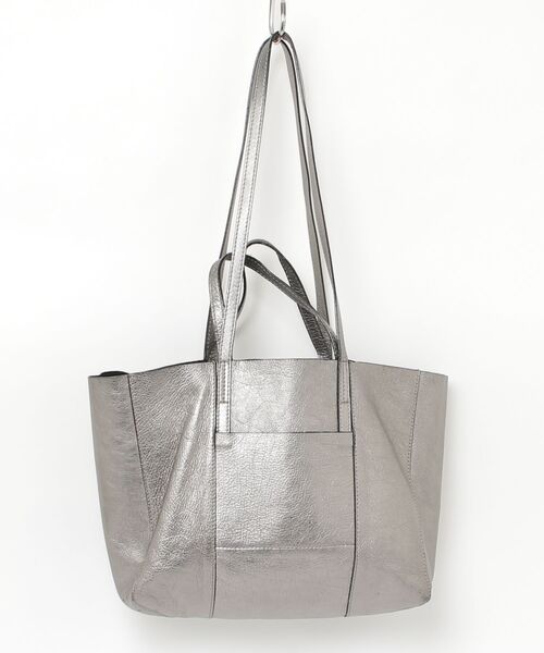 「GIANNI CHIARINI」 2WAYバッグ - シルバー レディース