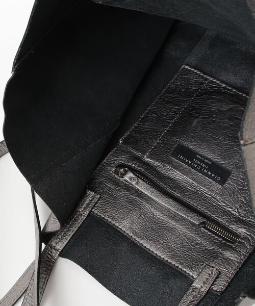 「GIANNI CHIARINI」 2WAYバッグ - シルバー レディース_3