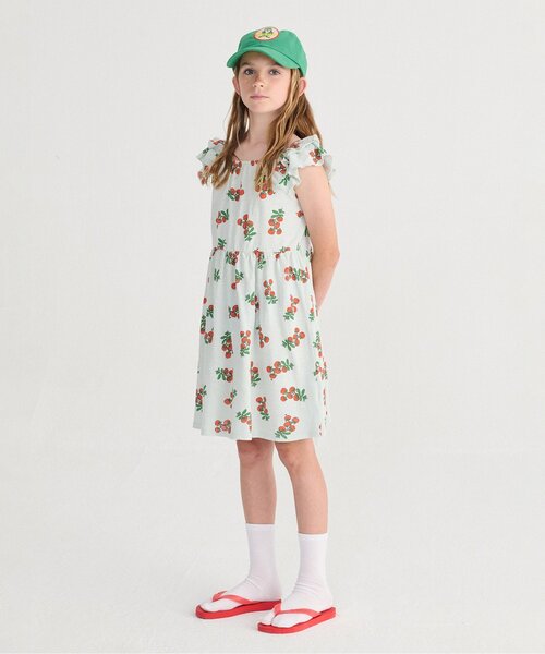 ワンピース 総柄Juicy Tomatoesワンピース「キッズ」 キッズ 子供服 女の子の画像