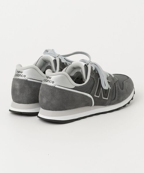 「New Balance」 ローカットスニーカー 24.5cm ブラック メンズ_画像2