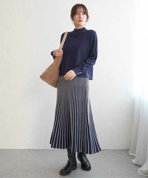「IKKA LOUNGE」 コンビワンピース L ブルー レディース_画像2