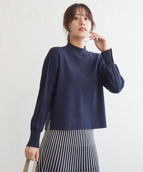 「IKKA LOUNGE」 コンビワンピース L ブルー レディース_画像4