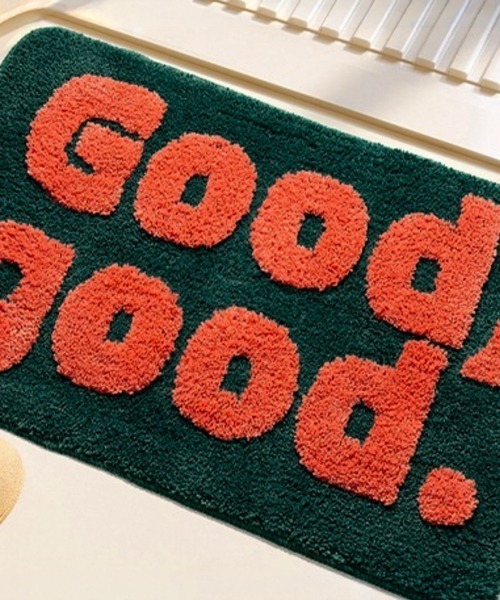 Ein（アイン） ラグ ラグマット Ein/「Good， good!」ポップロゴ