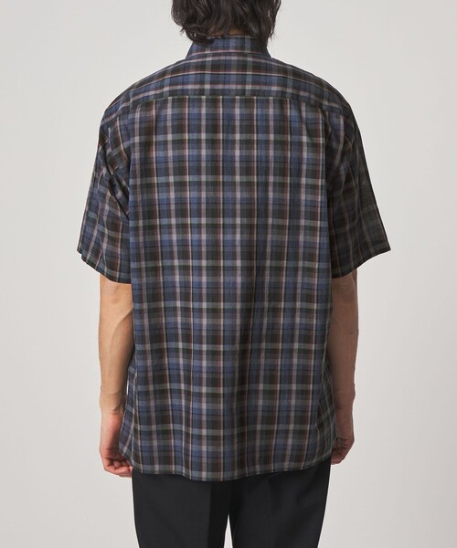 STEVEN ALAN（スティーブンアラン） シャツ 半袖 マドラスチェック