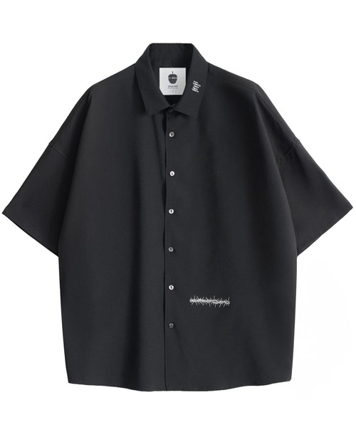 シャツ CANDLE” emb. S/S BIG SHIRTS メンズの画像