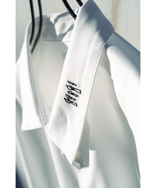 シャツ CANDLE” emb. S/S BIG SHIRTS メンズの画像