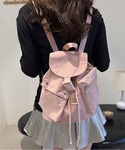デイバック リュック 軽いバッグアシメポケット...の詳細画像2