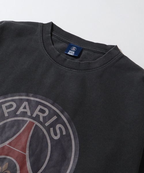 「PARIS SAINT-GERMAIN」 スウェットカットソー L グレー メンズ_画像9