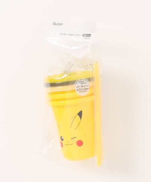 タンブラー 「Pokemon/ポケットモンスター」 ピカチュウフェイス25