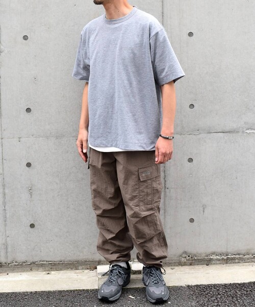 「HINSON」 半袖Tシャツ X-LARGE ベージュ メンズ_画像2