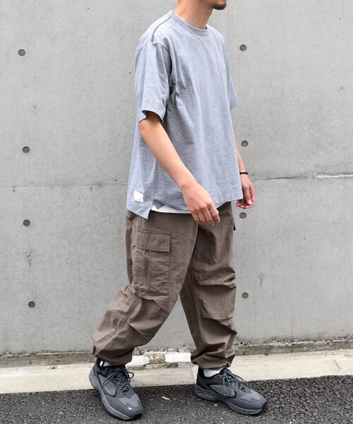 「HINSON」 半袖Tシャツ X-LARGE ベージュ メンズ_画像3