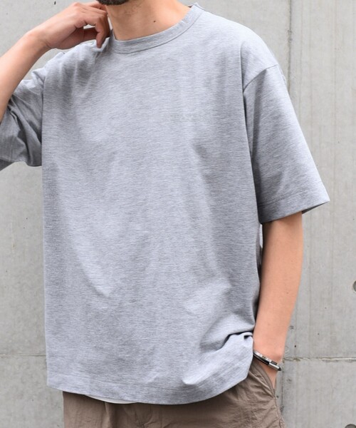 「HINSON」 半袖Tシャツ X-LARGE ベージュ メンズ_画像4