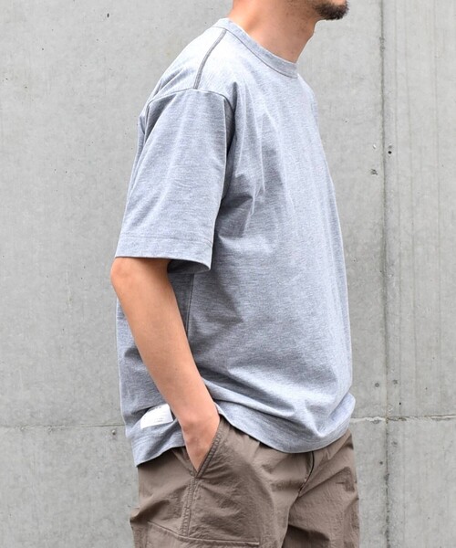 「HINSON」 半袖Tシャツ X-LARGE ベージュ メンズ_画像5