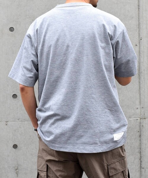 「HINSON」 半袖Tシャツ X-LARGE ベージュ メンズ_画像6