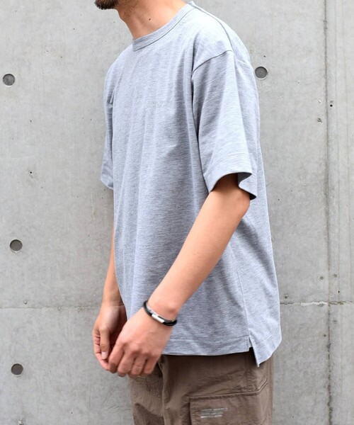「HINSON」 半袖Tシャツ X-LARGE ベージュ メンズ_画像7