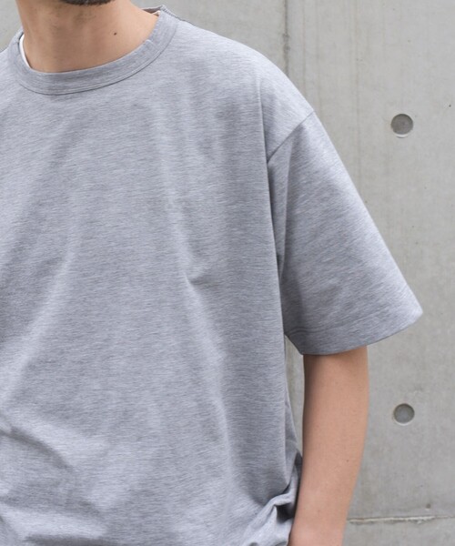 「HINSON」 半袖Tシャツ X-LARGE ベージュ メンズ_画像8