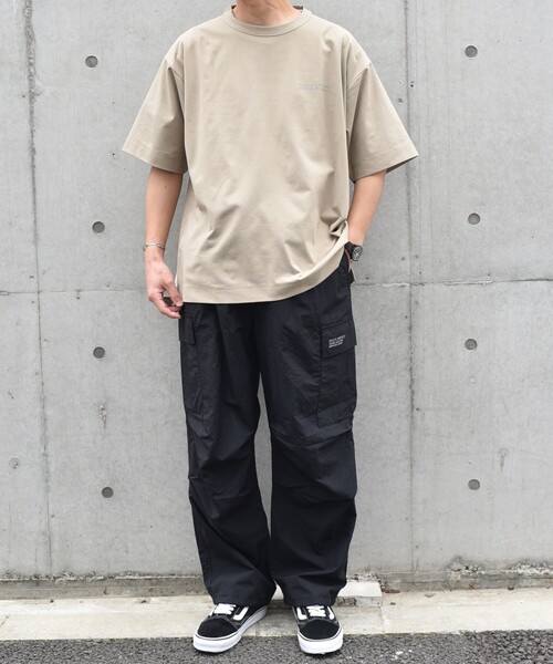 「HINSON」 半袖Tシャツ X-LARGE ベージュ メンズ_画像9
