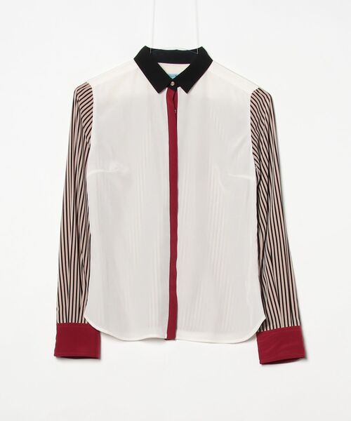 GUILD PRIME（ギルトプライム） 長袖シャツ 34 ベージュ レディース 