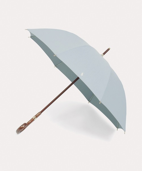 ★新品★ポロラルフローレン　晴雨兼用日傘　１級遮光　遮熱　大きい　刺繍　ネイビー POLO RALPH LAUREN（ポロ・ラルフローレン） ラルフローレン 日傘 傘