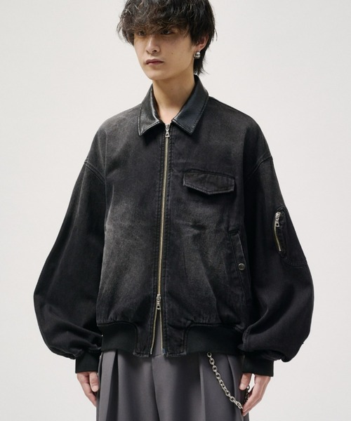 【最終値下げ】【美品】lui's luis ITTI MA-1 ブルゾン 春・秋 Lui's（ルイス） ma1 ma-1 デニムMA-1 メンズ : ZOZOTOWN Yahoo!店