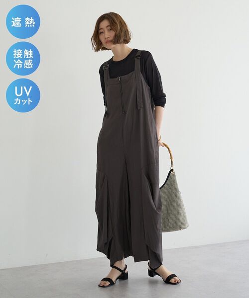 Editt by YECCA VECCA サロペット オーバーオール 「適ON」COOL