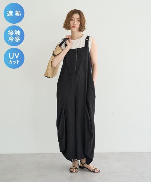 Editt by YECCA VECCA サロペット オーバーオール 「適ON」COOL