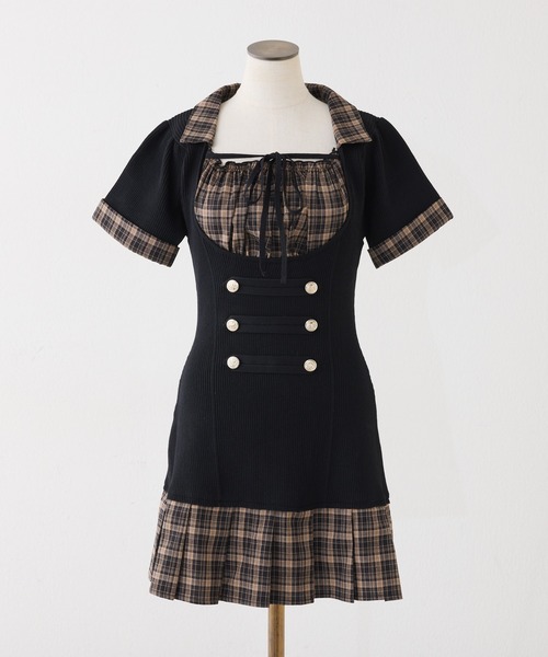 ナポレオンミニワンピース one after another NICE CLAUP ワンピース 半袖 ナポレオンミニ