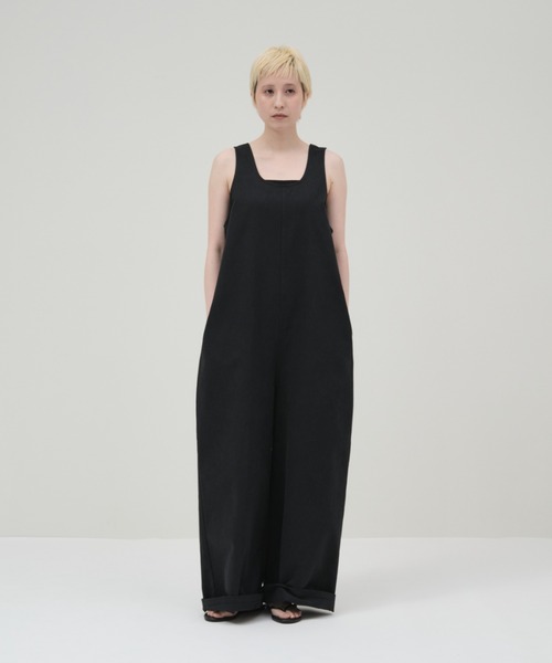 lit サロペット オーバーオール Twill Cocoon Wide Salopette