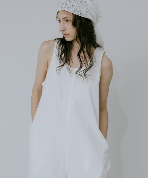 lit サロペット オーバーオール Twill Cocoon Wide Salopette