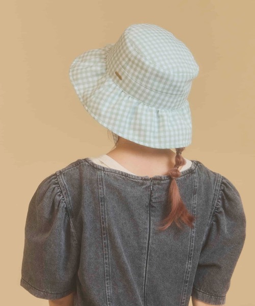 「kaorinomori」 ハット M/57.5cm ブラック レディース_画像6