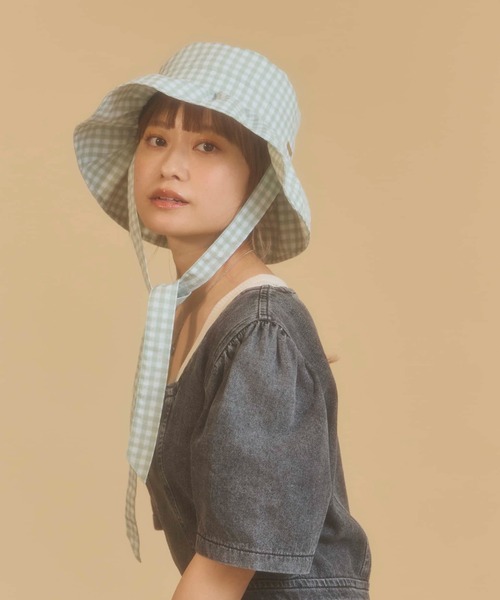 「kaorinomori」 ハット M/57.5cm ブラック レディース_画像7