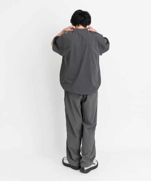 「EKAL」 イージーパンツ MEDIUM ネイビー メンズ_画像5