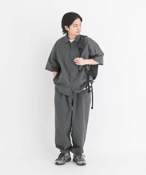 「EKAL」 イージーパンツ MEDIUM ネイビー メンズ_画像6