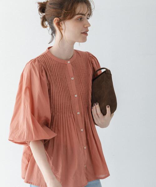 URBAN RESEARCH Sonny Label ブラウス シャツ コットンピンタック