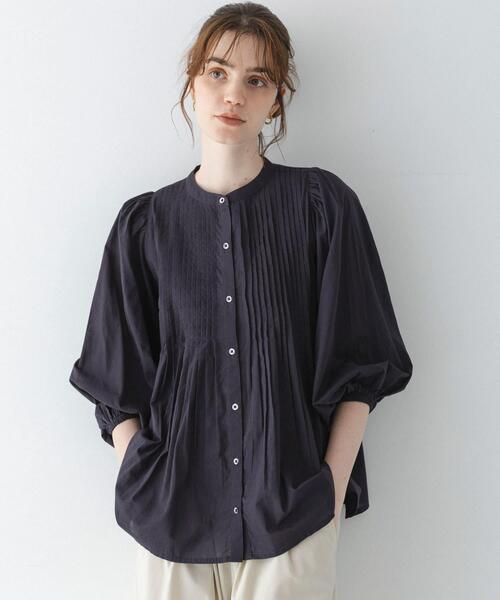 URBAN RESEARCH Sonny Label ブラウス シャツ コットンピンタック