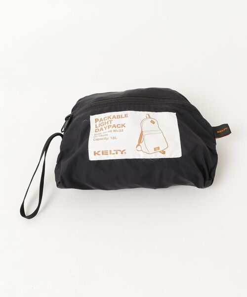 「KELTY」 ワンポイントリュック - ブラック レディース_画像5