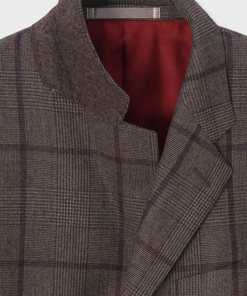 Paul Smith グレンチェック スーツ セットアップ ブラウン 日本製 Paul Smith（ポール・スミス） セレモニースーツ セットアップ