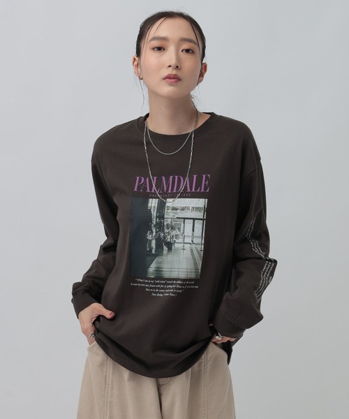 LEPHII カットソー美品 LEPSIM（レプシィム） tシャツ アソートグラフィックロンT 1074957