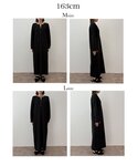 ワンピース パールボタンヘンリーネックカットリ...の詳細画像4