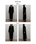 ワンピース パールボタンヘンリーネックカットリ...の詳細画像5