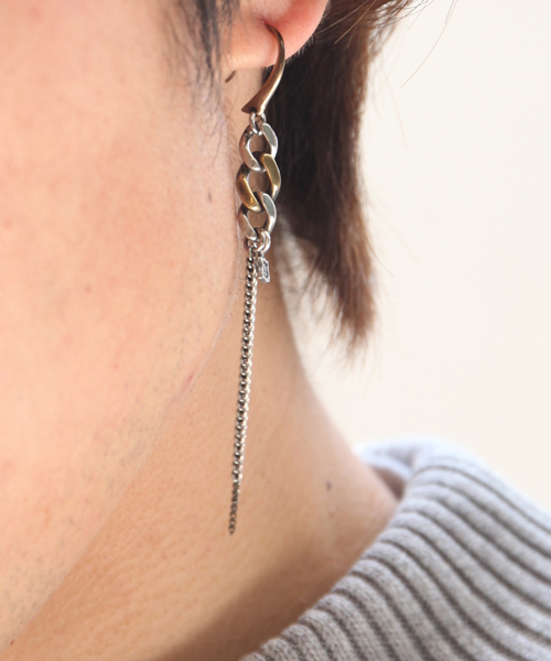 amp japan（アンプジャパン） ピアス Malti Chain Earring マルチ