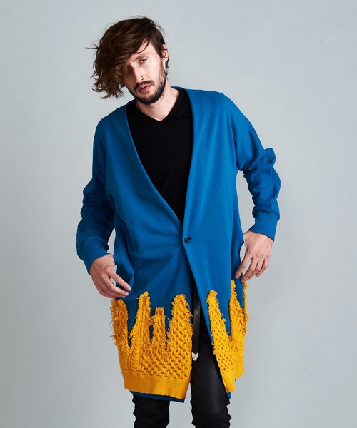 NO ID.（ノーアイディー） カーディガン 「NO ID.」Dolman Sleeve Long