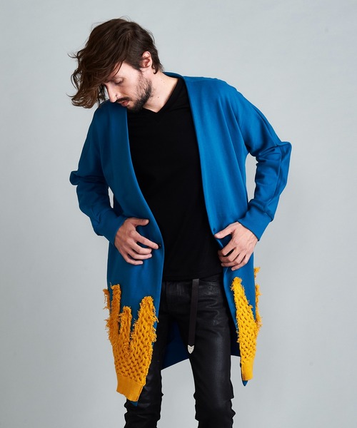 NO ID.（ノーアイディー） カーディガン 「NO ID.」Dolman Sleeve Long