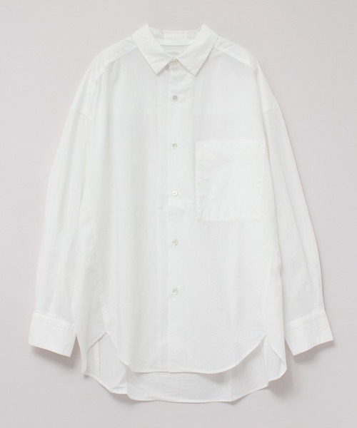 ブラウス シャツ B2689 オーガニックコットンシャツ レディース RNA-N ブラウス シャツ B2689 オーガニックコットンシャツ